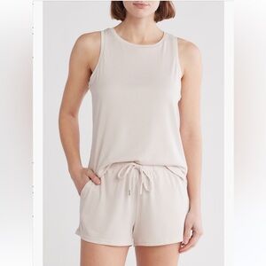 NWT Nicole Miller Pajama Shorts Set